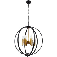 Подвесная люстра Arte Lamp Castula A7013SP-6BK