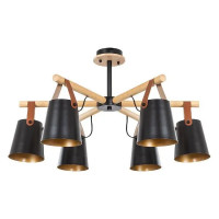 Люстра средней высоты Arte Lamp Thomas A7032PL-6BK