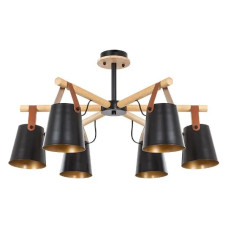 Люстра средней высоты Arte Lamp Thomas A7032PL-6BK