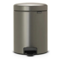 Brabantia Pedal Bin NewIcon 5 л (платиновый)
