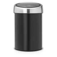 Brabantia Touch Bin 3 л (черный/стальной)