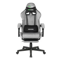 Кресло VMM Game Throne OT-B31-VRGY (велюр серый)