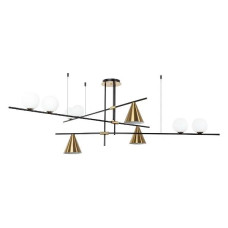 Люстра средней высоты Arte Lamp Jacob A7029PL-9BK