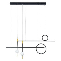 Подвесная люстра Arte Lamp Polaris A2610SP-85BK