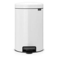 Brabantia Pedal Bin NewIcon с корзиной 12 л (белый)