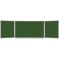 Меловая доска BRAUBERG 100х150/300 см 231707 (зеленый)