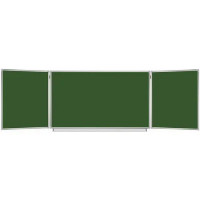 Меловая доска BRAUBERG 100х150/300 см 231707 (зеленый)