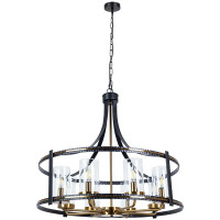 Подвесная люстра Arte Lamp Avior A7011SP-8BK