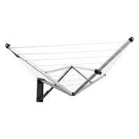 Сушилка для белья Brabantia WallFix с чехлом 375842 (серый металлик)