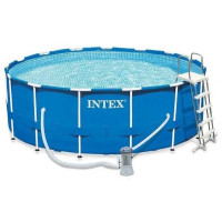 Каркасный бассейн Intex Metal Frame 28242NP (457x122)