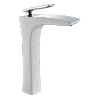 Смеситель Timo Helmi 4011/00-16F (хром/белый)