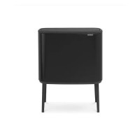 Brabantia Bo Touch Bin 3x11 л (черный матовый)