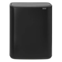 Brabantia Bo Touch Bin 60 л (черный матовый)