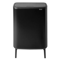 Brabantia Bo Touch Bin Hi 2 x 30 л (черный матовый)