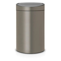 Brabantia Touch Bin Recycle 10+23 л (платиновый)