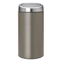 Brabantia Touch Bin Recycle 2 x 20 л (платиновый)