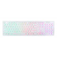 Клавиатура Oklick 420MRL (белый)