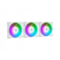 Набор вентиляторов ID-Cooling ZF-12025-ARGB-TRIO-SNOW