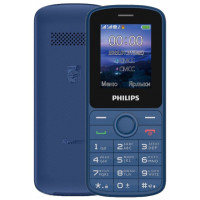 Кнопочный телефон Philips Xenium E2101 (синий)