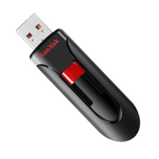 USB Flash SanDisk Cruzer Glide 256GB (черный) [SDCZ60-256G-B35]