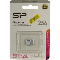 Карта памяти Silicon-Power Superior microSDXC sp256gbstxda2v20 256GB