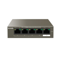 Неуправляемый коммутатор Tenda TEF1105P-4-63W