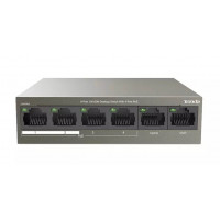 Неуправляемый коммутатор Tenda TEF1106P-4-63W
