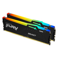 Оперативная память Kingston FURY Beast RGB 2x16ГБ DDR5 5600 МГц KF556C40BBAK2-32