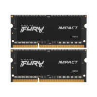 Оперативная память Kingston FURY Impact 2x8GB DDR3 SODIMM PC3-14900 KF318LS11IBK2/16