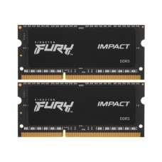 Оперативная память Kingston FURY Impact 2x8GB DDR3 SODIMM PC3-14900 KF318LS11IBK2/16