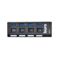 USB-хаб Buro BU-HUB4-U3.0-L