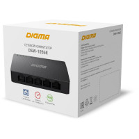 Неуправляемый коммутатор Digma DSW-105GE