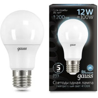 Светодиодная лампа Gauss E27 12Вт 4100K [102502212]