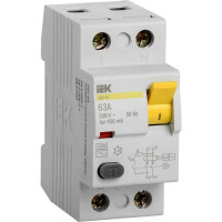 Устройство защитного отключения IEK ВД1-63 2P 63А 100mA MDV10-2-063-100