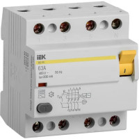 Устройство защитного отключения IEK ВД1-63 4Р 63А 300мА MDV10-4-063-300