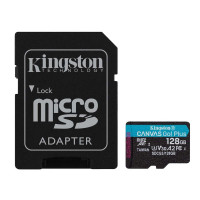 Карта памяти Kingston Canvas Go! Plus microSDXC 128GB (с адаптером)