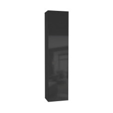 Антресоль НК-Мебель Point Тип-40 (черный/черный глянец)