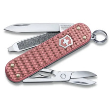 Нож-брелок Victorinox Classic Precious Alox 0.6221.405G (розовый)