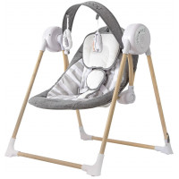 Качель Amarobaby Wooden Swing (серый)