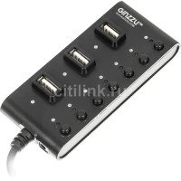 USB-хаб Ginzzu GR-487UAB