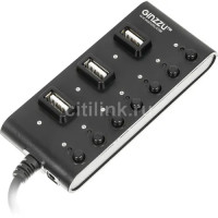 USB-хаб Ginzzu GR-487UAB