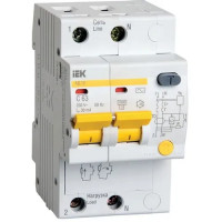Дифференциальный автомат IEK АД-12 50А 30мА MAD10-2-050-C-030