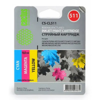 Чернила CACTUS CS-CL511 многоцветный (аналог Canon CL-511 Color)