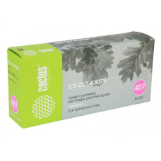 Картридж CACTUS CS-CLT-K407S (аналог Samsung CLT-K407S Black)