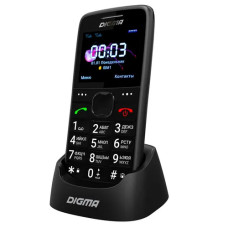 Кнопочный телефон Digma Linx S220 (черный)