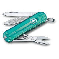 Мультитул Victorinox Classic SD Transparent (бирюзовый)