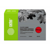 Картридж CACTUS CS-PFI120BK (аналог Canon PFI120BK)