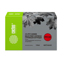Картридж CACTUS CS-PFI120MBK (аналог Canon PFI-120MBK)