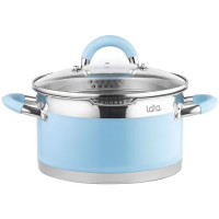Кастрюля Lara Sky Blue LR02-443