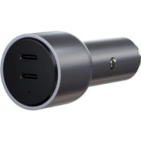 Автомобильное зарядное Satechi 40W Dual USB-C PD Car Charger ST-U2C40CCM